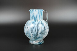 Fabulous antique glass jug, spout