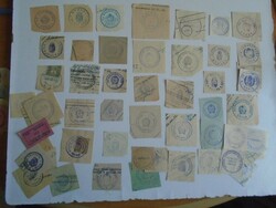 D202365 Gyula old stamp impressions 51 pcs. About 1900-1950's