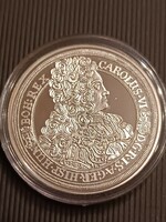 Magyar tallérok utánveretben III. Károly tallérja 1715. 999 ezüst