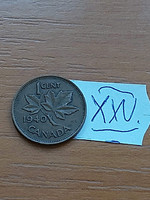 Canada 1 cent 1940 vi. George, bronze xxv