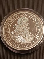 Magyar tallérok utánveretben I. Lipót tallérja 1687. 999 ezüst