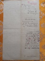 1915. Letter of complaint to the Minister of National Defense regarding military funerals