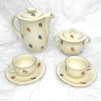 LAKÁSÜRÍTÉS, ALKUDJON!!! XTRÉM RITKA   VALÓDI ART DECO TETE  DRASCHE MOKKÁS/KÁVÉS KÉSZLET