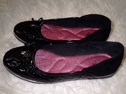 Tu brand, shiny, patent leather, elegant, comfortable women's ballerina shoes