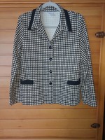 M patterned cotton jacket, blazer.