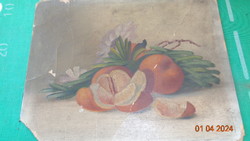 Still life, quality painting, from the 20s, oil on paper