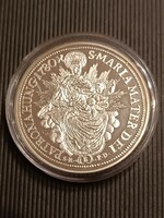 Hungarian thalers minted Maria Theresia thaler 1780. 999 Silver