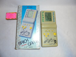 Brick game talking - vintage brick game, in Tetris box - 1990s
