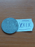 German Empire deutsches reich 10 pfennig 1921 zinc, ii. William xxix