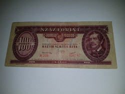 Száz forint 100 ft bankjegy 1949