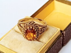 9 karátos női arany gyűrű