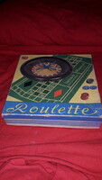 1970s German prefo roulette game in very good condition with box 22 x 22 cm according to the pictures