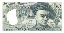 50 frank francs 1980 Franciaország Gyönyörű
