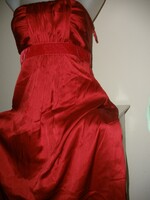 Damaged silk dress, 100% silk blood red, banana republic, for creatives