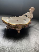 Von Schierholz porcelán asztalközép  ( sérült)