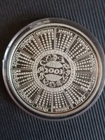 Calendar coin 2003 silver