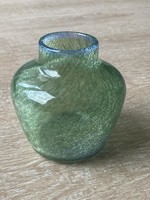 Karcagi fátyolüveg váza - különleges