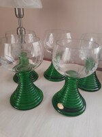 Römer wine glasses are larger