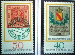 N980-1 / Germany 1978 stamp day stamp series postal clear