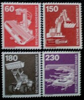 N990-4 / Germany 1978 industry and technology stamp series postal clear