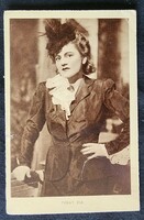 About 1942, unforgettable Turay Ida, movie star, actress, singer, contemporary photo, photo sheet