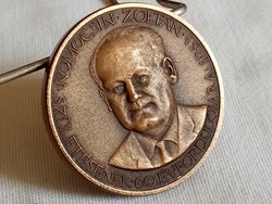 Commemorative coin mee Szeged group Zoltan Komóčsin 1983