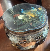 Two Chinese style side tables