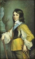 1R194 Adriaen Hanneman : Henrik Gloucester hercege nyomat ~ Az eredeti kép 1653