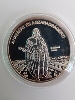 Nemzetünk nagyjai II. Rákóczi Ferenc .999 ezüst