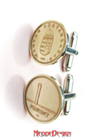 Meddedesign retro coin knob pair 1ft