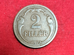 1934.  Magyarország 2 fillér (2053)