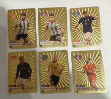 10 golden football cards