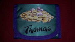 Very nice wild new children's pearl canvas purse diddl Thomas the story figure 10x13cm as shown in the pictures