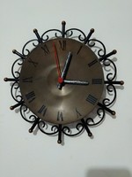 German wall clock for sale - working - with quartz movement.