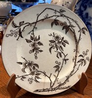 Angol fajansz antik tányér