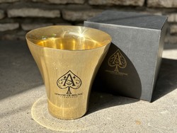 Armand de brignac champagne ace of spades golden champagne ice bucket original l'orfèvrerie d'anjou