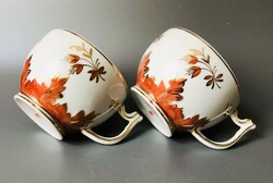 Russian porcelain tea cups in one, collectors