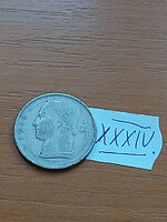 Belgium belgique 5 francs 1948 xxxiv