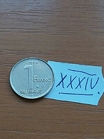 Belgium belgique 1 franc 1998 xxxiv