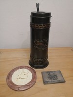 3 pcs 1971 and hunting world exhibition souvenirs