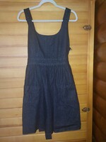George size m bridle s. Blue denim dress. New, with tags.