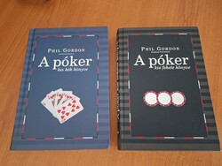 A póker kis fekete könyve﻿ és A póker kis kék könyve egyben.  8500.-Ft