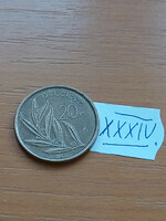 Belgium belgique 20 francs 1981 xxxiv