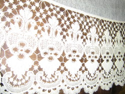 Beautiful vintage lacy curtains