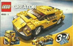 LEGO CREATOR 4939 1 = ÖSSZESZERELÉSI FÜZET