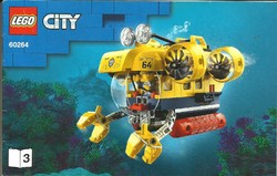 Lego city 3. 60264 = Assembly booklet