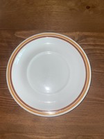 Alföldi brown striped tea plate, coaster