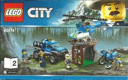 LEGO CITY  2. 60174 = ÖSSZESZERELÉSI FÜZET