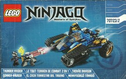 Lego ninjaq 70723/2 = assembly booklet