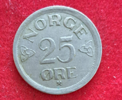 1957. 25 Öre Norvégia (606)